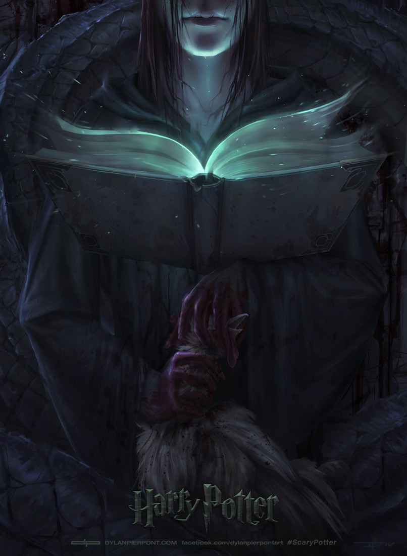 eternal-nova: thecollectibles: “Scary Potter” series by  Dylan Pierpont   these