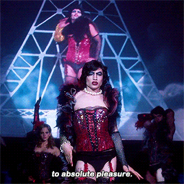 vivienvalentino:Ezra Miller in The Perks of Being a Wallflower I Tim Curry in Rocky Horror Picture Show 