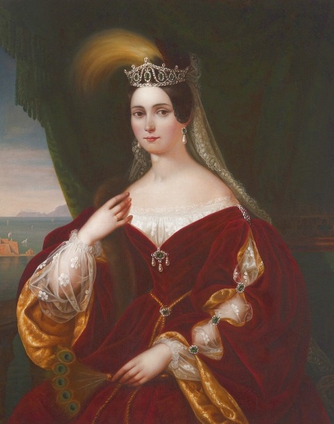 Francesco TorrMaria Theresa of Austria-Teschen (1816-1867), queen of the Two Sicilies1837