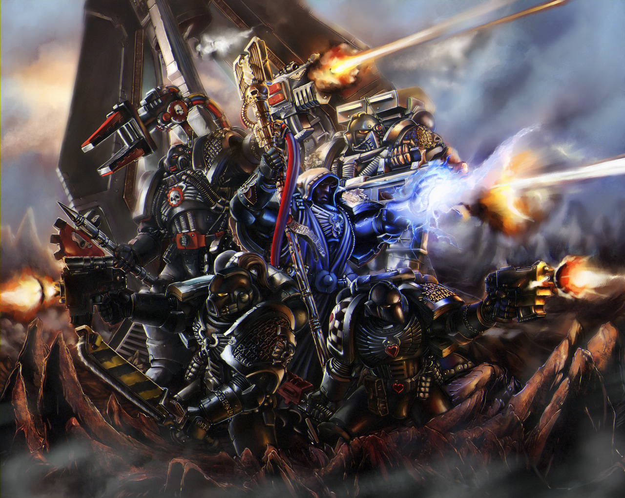 Warhammer 40k artwork — Deathwatch Kill-Team