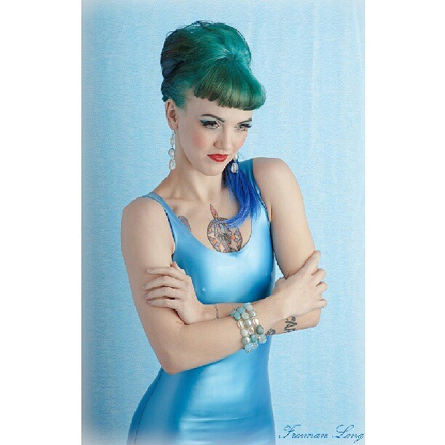 pandoravonkit:  By Freeman Long. Mua/hair by Denise Hutter. Back in 2012 when my