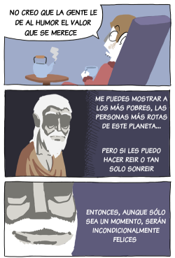 sirelepe:  Conozco al mejor artista de humor de todos. 