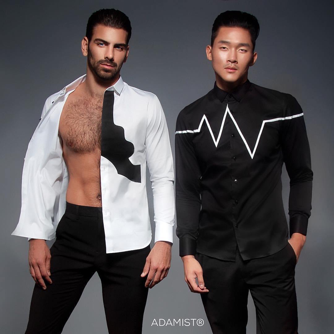 chinkoheartschinko:  Justin Kim &amp; Nyle DiMarco by Tony Veloz for ADAMIST