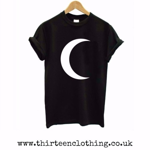 Get the newly added Moon T-Shirt from Thirteen Clothing with FREE worldwide shipping!Facebook  