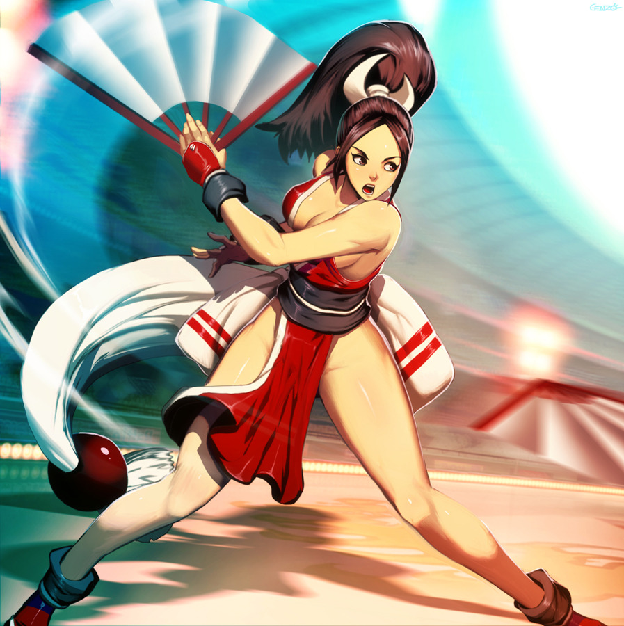 genzoman:  Hi there guys! this is an image done a couple of years ago for UFS - KOF