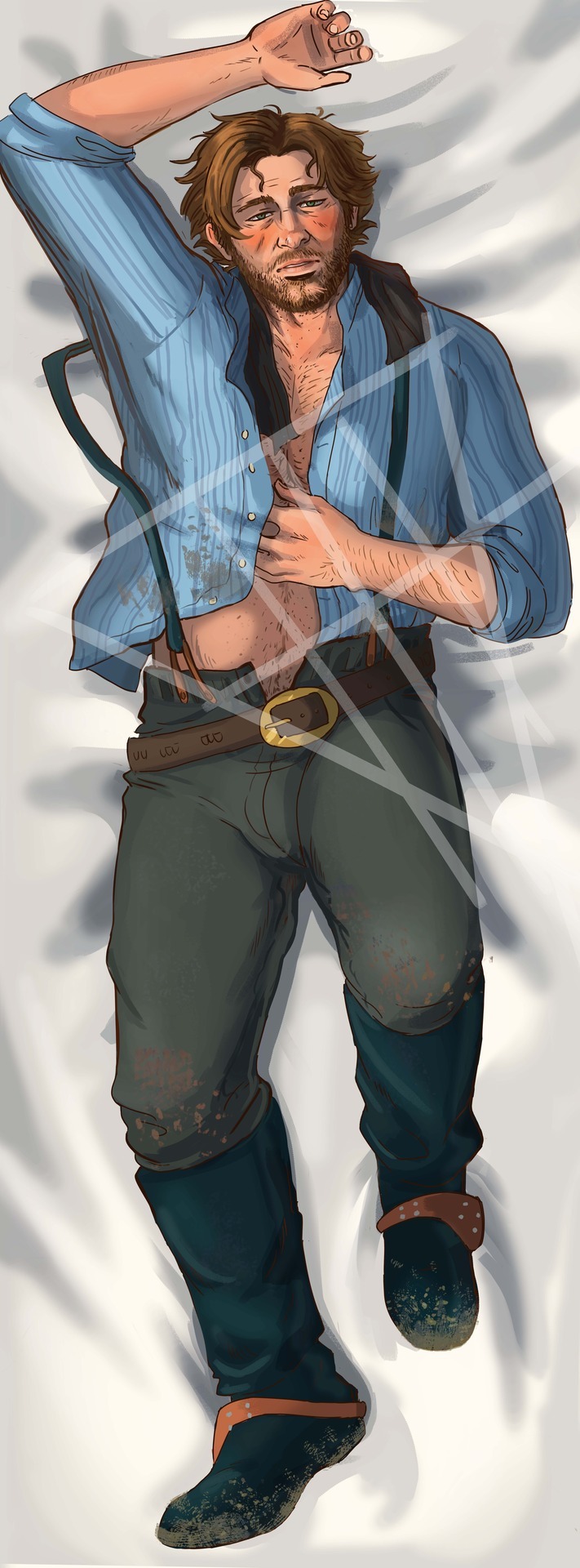 Arthur morgan body pillow