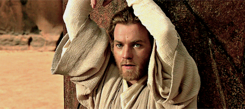 mostthingskenobi:  padawanlost:  Ewan McGregor as Obi-wan Kenobi | Star Wars Prequels (1999 - 2005)  I’m sorry, what were you saying? I was lost in Obi-Wan’s eyes for a moment…