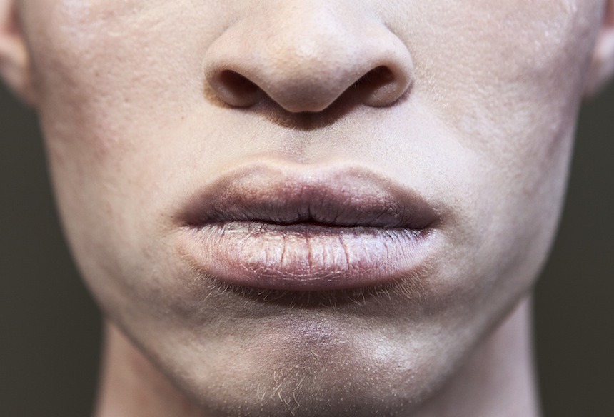 ritualistics:  Conor Lambs “Fashion Lips” for VICE. 