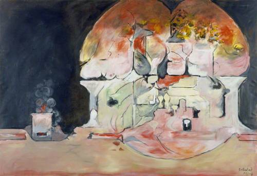 Rock Shelter, 1974, Graham Sutherland