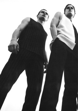 Mariah-Do-Not-Care-Y:  Ben Allen And Julian De Gainza In Jil Sander For 10 Men 