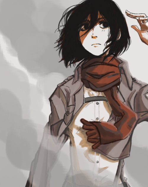 mintycolors:  ugh i love mikasa 