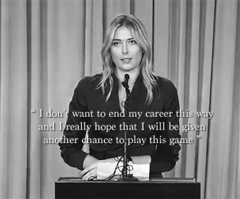 cosmicvoices:  “I don’t want to end my career this way”↳ You’ve made a