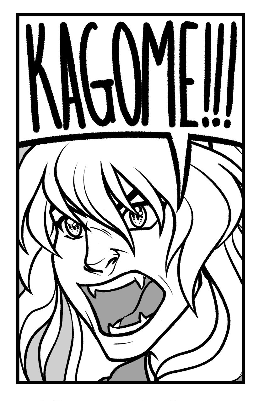artofmissanthony:  Okay so I have been binge watching Inuyasha lately while I work