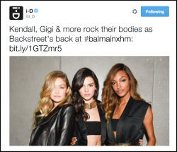 badangelness:  dracumon:  superselected:  i-D Magazine Draws Criticism After Tweet Fails to Name Black Supermodel Jourdan Dunn.  “and more”  3 people, 2 names, who gets left out 