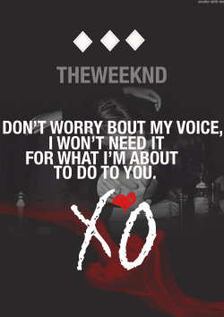 thexoweeknd:  Weeknd edit by a Weeknd fan for the Weeknd fans