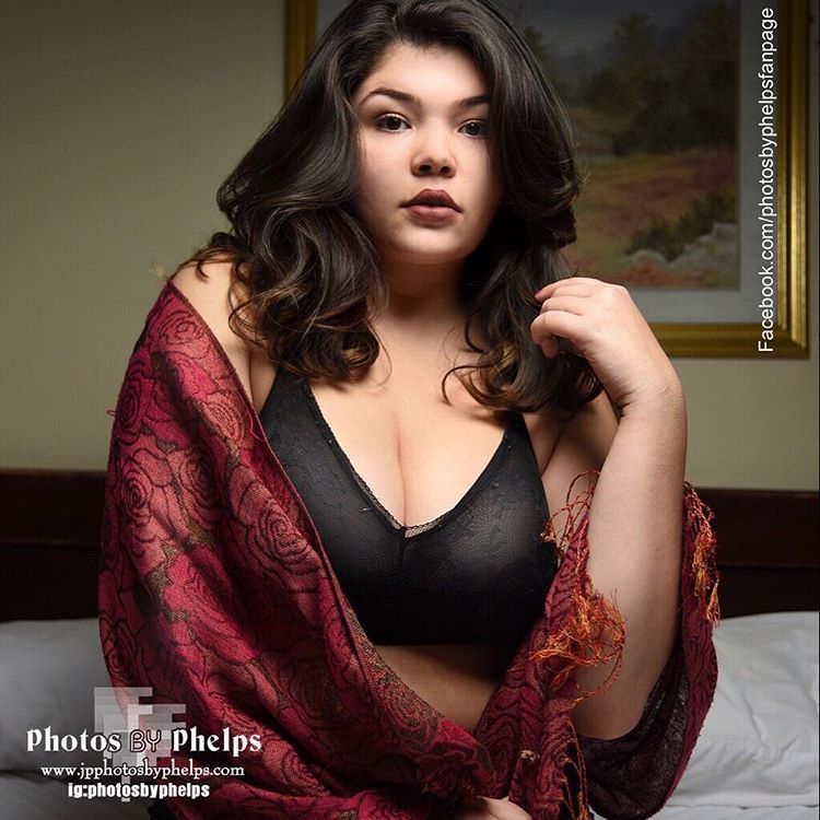 Courtney  @_courtneyco working the combo of innocents with sultry  curves  and soft