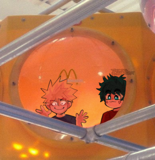 toxic–jpg: pov bakudeku waiting for u to notice them 