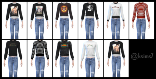 the77sim3: timoni66:k-sims-7:[ksims7] Male_Cardigans01 11 swatches Male  Under Daily Category  D