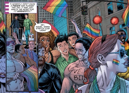 sockich:Tim Drake at Pride in Teen Titans #24 (by Tony Bedard, art by Ian Churchill and Norm Rapmund