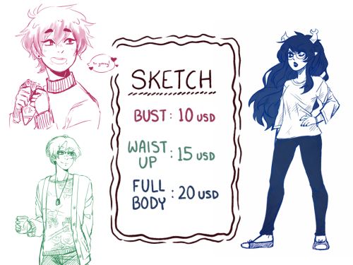 highviscosity: ♥ ✿ ~ HELLO ALL!! ~ ✿ ♥I’m opening up commissions after what