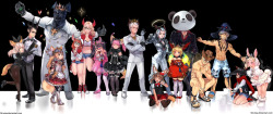 girutea: Tera Guild commission:  what a challenge