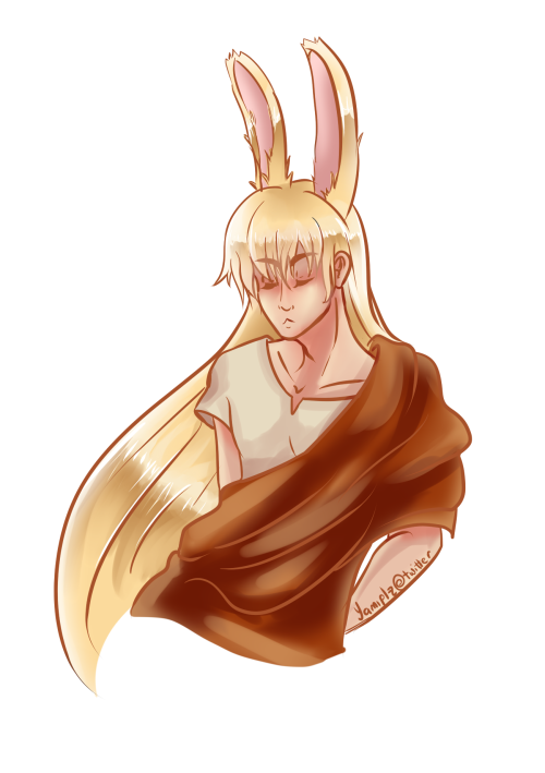 Bunny ShakaMu just because I though they would look cute with bunny earskinda went ham w/ Mu’s hair 