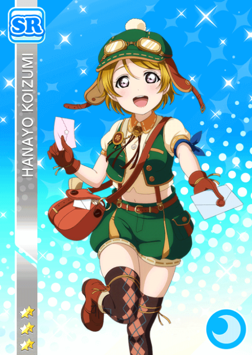 Letters Kotori and Hanayo - event cards