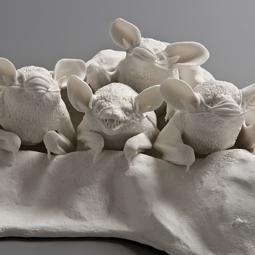 littlelimpstiff14u2:  Kate MacDowell  Amazing Porcelain Sculptures Through her porcelain