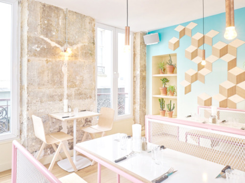 electrail: Paris New York Restaurant by CUT architectures