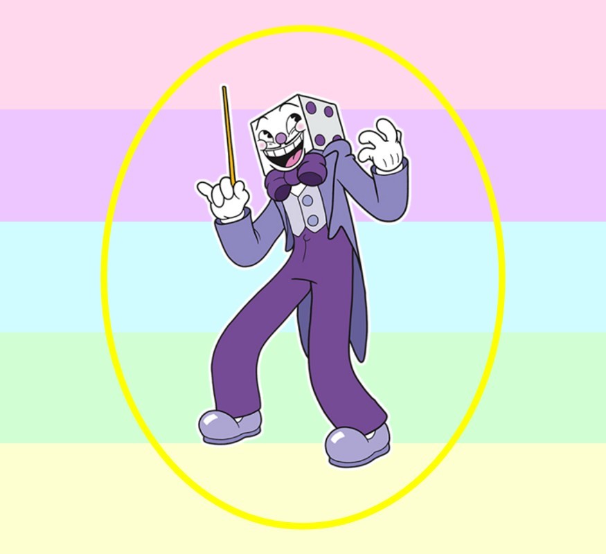 King Dice From Cuphead Is Purerequested By Doodlegutzz Tumblr Pics