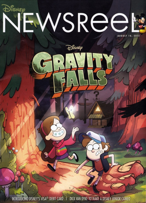 Here&rsquo;s an old article from Disney Newsreel magazine from when Gravity Falls had just premiered