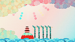 kazuunari:  The history of Enoshima Island  Long ago, a five-headed dragon lived