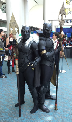 alexhchung:  Black Panthers at Comic-Con 2015. I have more Comic-Con 2015 photos here!