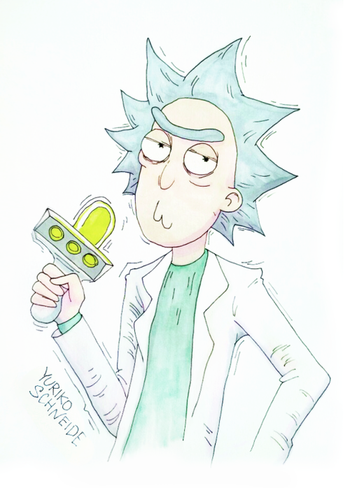 Some sketches, some crossovers, some Ricks. 