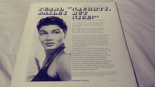 Pearl Bailey - Naughty But Nice 1960 Roulette label. Not for tv or radio disclaimer.