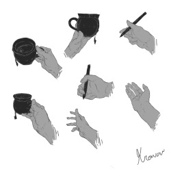 Hand Studies ✍️Which do you like better?[Pinterest]
