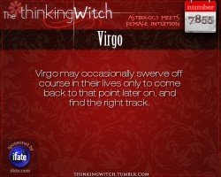 Virgo may occasionally swerve off course