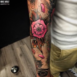 1337tattoos:  Mike Wolf