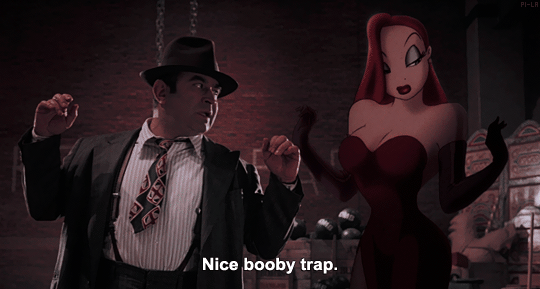 pi-la:Who Framed Roger Rabbit (1988) dir. Robert Zemeckis. this is why I love Jessica~