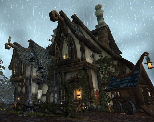 wowkingofbeans:  Gilneas.  I’ve made, like, a dozen Worgen because I love this area so much