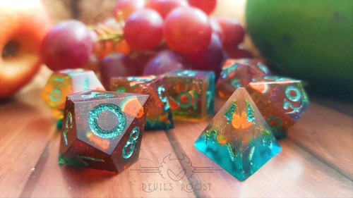 Cute and fruity, these little watermelon dice look like candy! They’re not though, please don’t eat 