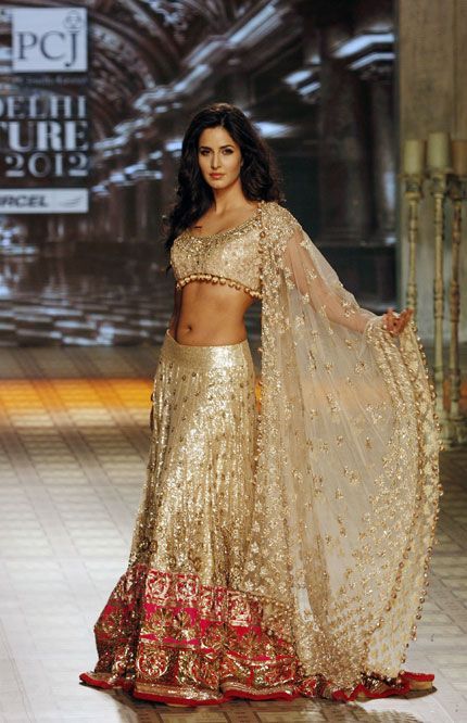 Indian and Pakistani bridal fashions1. Wedding lehenga2. Formal Rajput sherwani3. Anarkali4-5. Brida