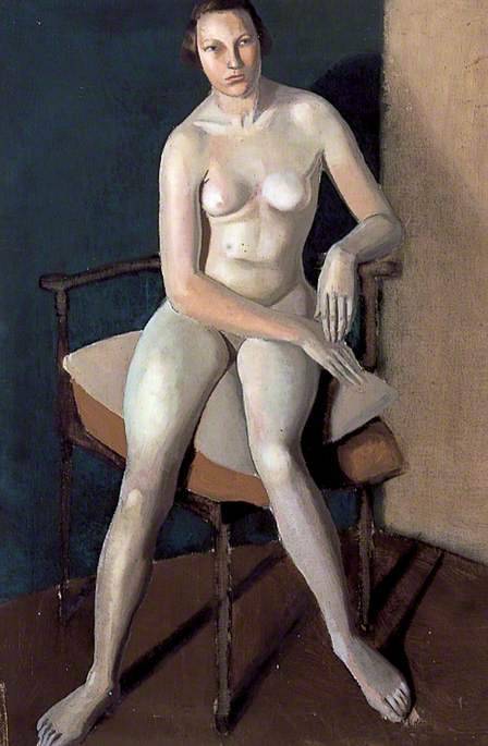 Winifred Knights - Life study of Eileen Knights - 1920