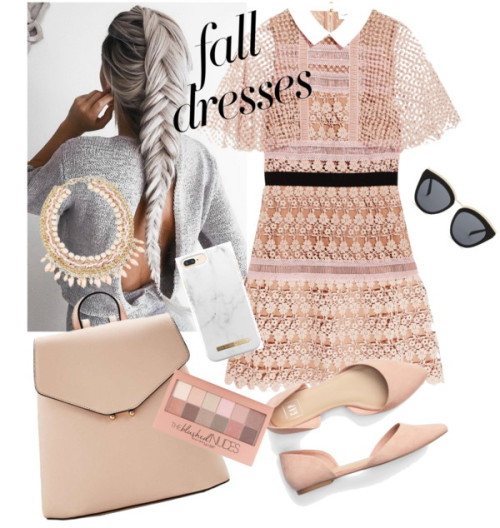 The fall dress ☀️ di hello-lifeblog contenente mango bagsSelf portrait lace mini dress, 107.420 HUF 