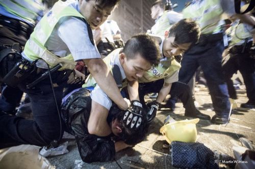 November 25 &amp; 26th, 2014. Mong Kok, Hong Kong Let the photos speak for themselves. 