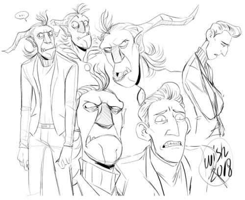 suttuperday:Hey again! I was going through my stuff again and found some older Trollhunters sketches