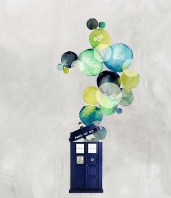 doctorwho:  Box. Magic. Blue.     