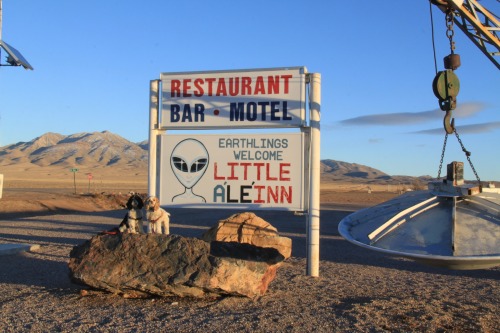 highgradelove:american-ramblers:  Driving down the Extraterrestrial Highway through Nevada.   bucket list worthy