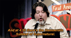 baginsfrodo:   supernatural rewatch | 5.09 -   the real ghostbusters    But to be