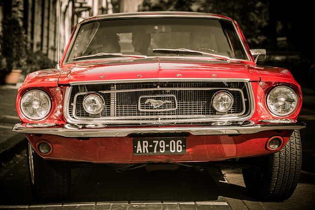 ford-mustang-generation:  Ford Mustang by framadhany on Flickr.